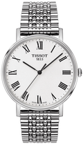  Shop Authentic Tissot T Classic Everytime White Dial Silver Mesh Bracelet Watch For Men - T109.410.11.033.00 - Luxxuri