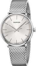  Shop Authentic Calvin Klein White Dial Silver Mesh Bracelet Watch for Women - K8M21126 - Luxxuri