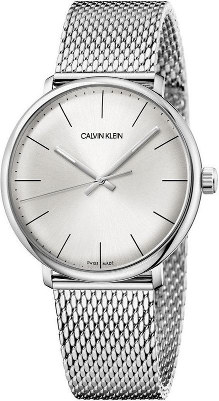  Shop Authentic Calvin Klein White Dial Silver Mesh Bracelet Watch for Women - K8M21126 - Luxxuri