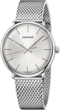  Shop Authentic Calvin Klein White Dial Silver Mesh Bracelet Watch for Women - K8M21126 - Luxxuri