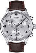  Shop Authentic Tissot T Sport Chrono XL Classic Silver Dial Brown Leather Strap Watch For Men - T116.617.16.037.00 - Luxxuri