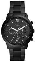  Shop Authentic Fossil Neutra Chronograph Black Dial Black Steel Strap Watch for Men - FS5474 - Luxxuri