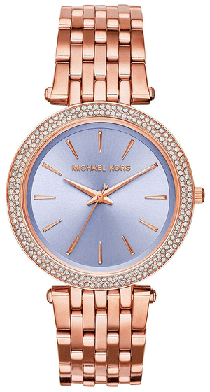  Shop Authentic Michael Kors Darci Purple Dial Rose Gold Steel Strap Watch for Women - MK3400 - Luxxuri