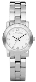  Shop Authentic Marc Jacobs Mini Amy White Dial Silver Steel Strap Watch for Women - MBM3055 - Luxxuri