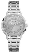  Shop Authentic Guess Montauk Silver Dial Stainless Steel Watch For Women - W0933L1 - Luxxuri