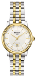  Shop Authentic Tissot T Classic Carson Premium White Dial Two Tone Steel Strap Watch for Women - T122.207.22.031.00 - Luxxuri