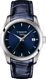  Shop Authentic Tissot Couturier Lady Blue Dial Blue Leather Strap Watch for Women - T035.210.16.041.00 - Luxxuri