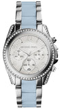  Shop Authentic Michael Kors Blair Silver Dial Two Tone Steel Strap Watch for Women - MK6137 - Luxxuri