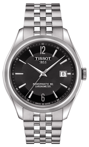  Shop Authentic Tissot Ballade Powermatic 80 Cosc Black Dial Silver Steel Strap Watch For Men - T108.408.11.057.00 - Luxxuri