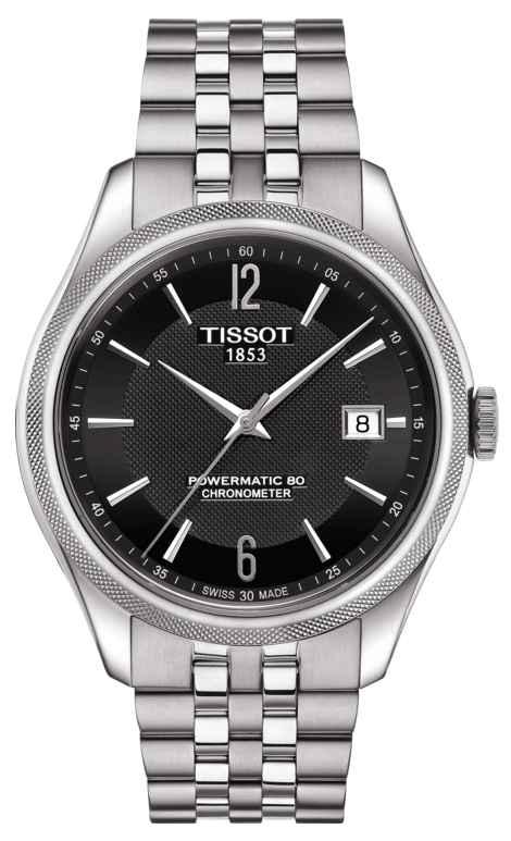  Shop Authentic Tissot Ballade Powermatic 80 Cosc Black Dial Silver Steel Strap Watch For Men - T108.408.11.057.00 - Luxxuri
