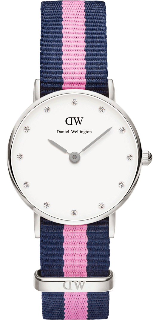  Shop Authentic Daniel Wellington Classy Winchester White Dial Two Tone NATO Strap Watch For Women - DW00100073 - Luxxuri