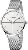  Shop Authentic Calvin Klein Even Quartz White Dial Silver Steel Strap Watch for Women - K7B21126 - Luxxuri