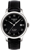  Shop Authentic Tissot T Classic Le Locle Automatic Black Dial Black Leather Strap Watch For Men - T41.1.423.53 - Luxxuri