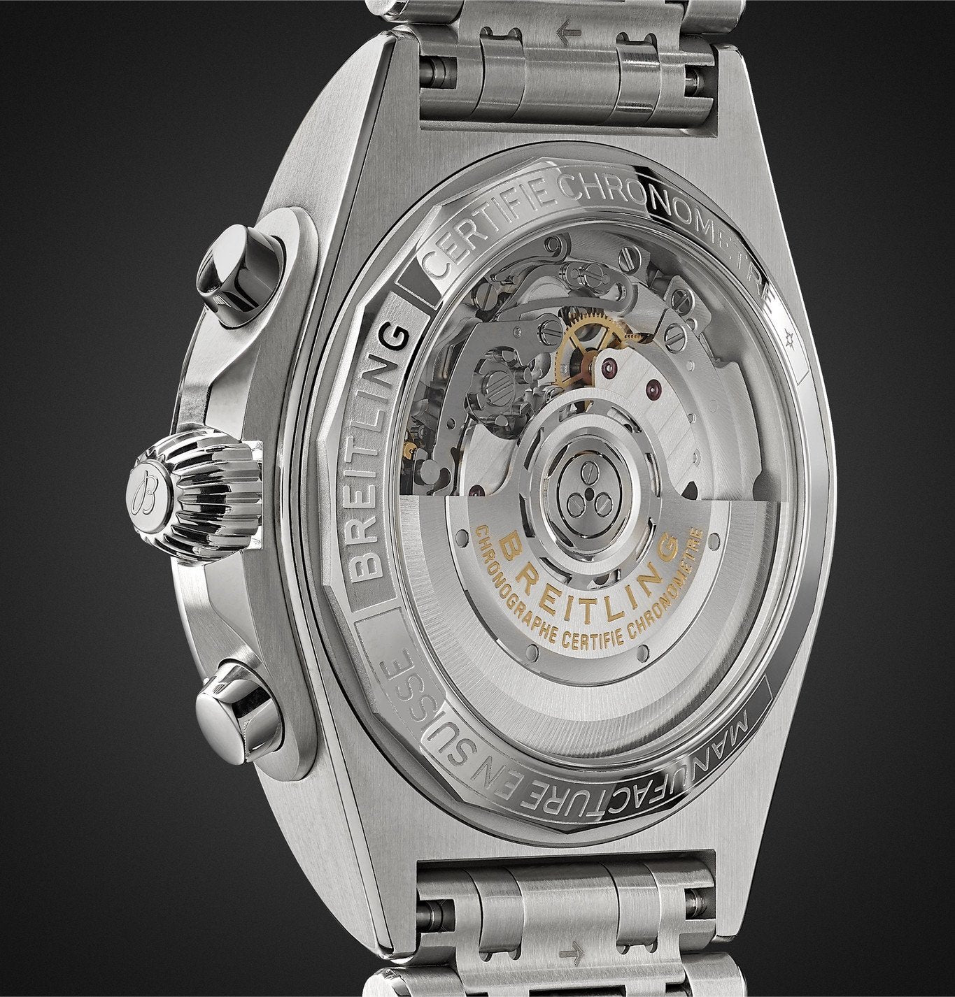  Shop Authentic Breitling Chronomat B01 42mm Silver Dial Silver Steel Strap Watch for Men - AB0134101G1A1 - Luxxuri