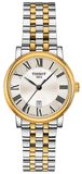  Shop Authentic Tissot T Classic Carson Lady Premium Silver Dial Two Tone Steel Strap Watch For Women - T122.210.22.033.00 - Luxxuri