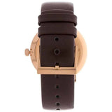  Shop Authentic Calvin Klein High Noon Silver Dial Brown Leather Strap Watch for Men - K8M216G6 - Luxxuri