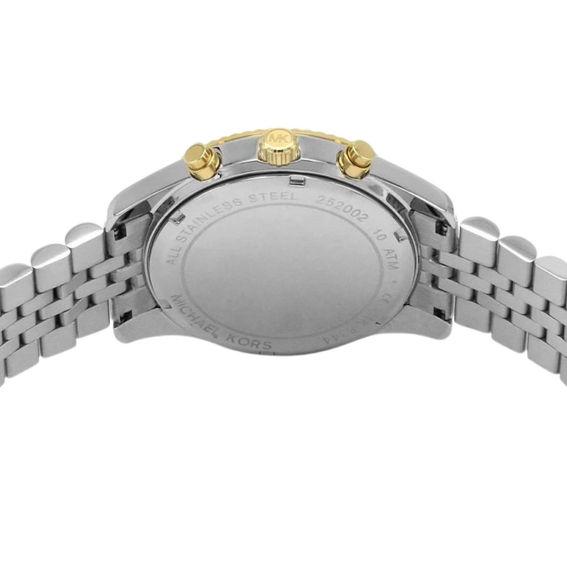  Shop Authentic Michael Kors Lexington Silver Dial Two Tone Steel Strap Watch for Men - MK8344 - Luxxuri