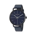  Shop Authentic Calvin Klein Even Blue Dial Blue Leather Strap Watch for Men - K7B214VN - Luxxuri
