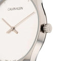  Shop Authentic Calvin Klein Full Moon White Dial White Leather Strap Watch for Women - K8Y231L6 - Luxxuri