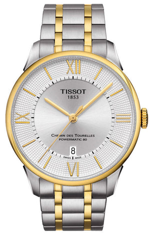  Shop Authentic Tissot Chemin Des Tourelles Powermatic 80 Silver Dial Two Tone Steel Strap Watch For Men - T099.407.22.038.00 - Luxxuri