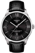  Shop Authentic Tissot Chemin Des Tourelles Powermatic 80 Black Dial Black Leather Strap Watch For Men - T099.407.16.058.00 - Luxxuri