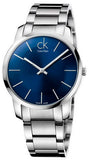  Shop Authentic Calvin Klein City Blue Dial Silver Steel Strap Watch for Men - K2G2114N - Luxxuri
