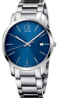  Shop Authentic Calvin Klein City Blue Dial Silver Steel Strap Watch for Men - K2G2G14N - Luxxuri