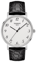  Shop Authentic Tissot Everytime Desire Medium White Dial Black Leather Strap Watch For Men - T109.410.16.032.00 - Luxxuri
