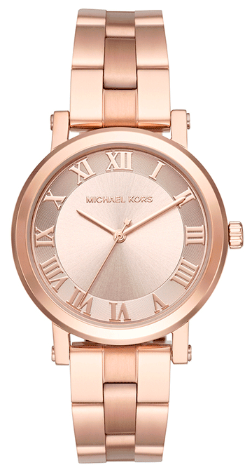  Shop Authentic Michael Kors Norie Rose Gold Dial Rose Gold Steel Strap Watch for Women - MK3561 - Luxxuri