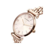  Shop Authentic Emporio Armani T-Bar Gianni Rose Gold Dial Rose Gold Steel Strap Watch For Women - AR11059 - Luxxuri