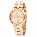  Shop Authentic Michael Kors Garner Quartz Rose Gold Dial Rose Gold Steel Strap Watch For Women - MK6409 - Luxxuri