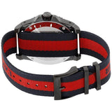  Shop Authentic Gucci Dive Blue & Red Dial Blue & Red Nylon Strap Watch For Men - YA136214 - Luxxuri