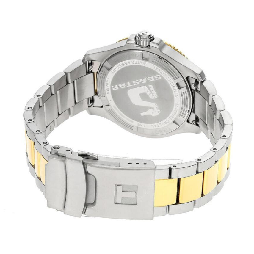  Shop Authentic Tissot Seastar 1000 Black Dial Two Tone Steel Strap Watch for Women - T120.210.22.051.00 - Luxxuri