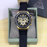  Shop Authentic Guess Momentum Black Dial Black Rubber Strap Watch for Men - GW0263G1 - Luxxuri