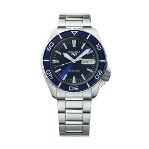  Shop Authentic Seiko 5 Sports Automatic Blue Dial Silver Steel Strap Watch for Men - SRPK97K1 - Luxxuri