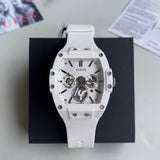  Shop Authentic Guess Phoenix Multifunction White Dial White Rubber Strap Watch for Men - GW0203G2 - Luxxuri