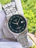  Shop Authentic Tissot T Classic Luxury Powermatic 80 Black Dial Silver Steel Strap Watch For Men - T086.408.11.056.00 - Luxxuri