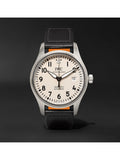  Shop Authentic IWC Pilot's Watch Mark XVIII White Dial Black Leather Strap Watch for Men - IW327002 - Luxxuri