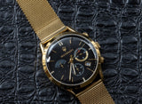  Shop Authentic Maserati Ricordo Chronograph Black Dial Stainless Steel Mesh Bracelet Watch For Men - R8873633003 - Luxxuri