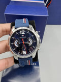  Shop Authentic Tommy Hilfiger Decker Blue Dial Blue Rubber Strap Watch for Men - 1791476 - Luxxuri