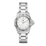  Shop Authentic Tag Heuer Aquaracer White Mother of Pearl Dial Watch for Women - WBD1311.BA0740 - Luxxuri