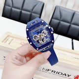  Shop Authentic Guess Phoenix Multifunction Blue Dial Blue Rubber Strap Watch for Men - GW0203G7 - Luxxuri