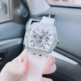  Shop Authentic Guess Phoenix Multi Function Silver Dial White Rubber Strap Watch for Men - GW0203G1 - Luxxuri