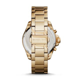  Shop Authentic Michael Kors Wren Chronograph Crystal Pave Gold Dial Gold Steel Strap Watch for Women - MK6095 - Luxxuri