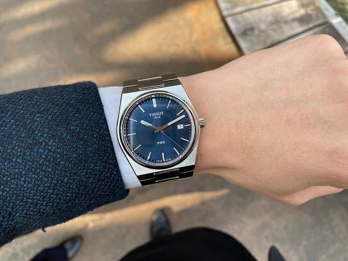  Shop Authentic Tissot T Classic PRX Blue Dial Silver Steel Strap Watch For Men - T137.410.11.041.00 - Luxxuri