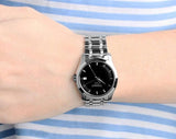  Shop Authentic Tissot T Trend Couturier Lady Black Dial Silver Steel Strap Watch For Women - T035.210.11.051.00 - Luxxuri
