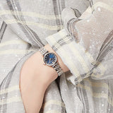  Shop Authentic Emporio Armani Gianni T Bar Quartz Blue Dial Two Tone Steel Strap Watch For Women - AR11222 - Luxxuri