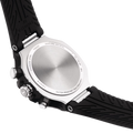 Tissot T Race Chronograph White Dial Black Rubber Strap Watch For Men - T141.417.17.011.00