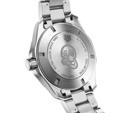  Shop Authentic Tag Heuer Aquaracer Black Dial Silver Steel Strap Strap Watch for Men - WAY201A.BA0927 - Luxxuri