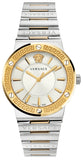  Shop Authentic Versace Hellenyium Green Dial Two Tone Steel Strap Watch for Women - VEVH00620 - Luxxuri